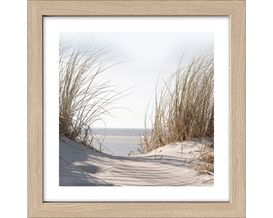 Kunstdruck "Nordic Beach Atmosphere V", ca. 35x35 cm