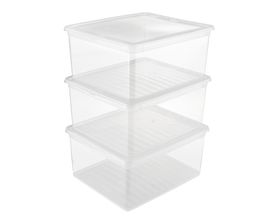 Clearbox "Bea", 3er-Set, 18 L