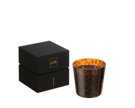 Duftkerze "Noa", braun, ca. 12x11,5 cm