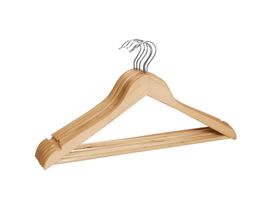 6 Kleiderbügel aus Holz
