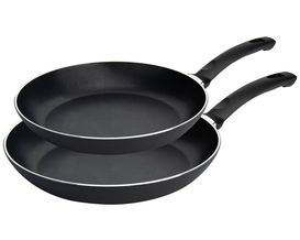 2-teiliges Pfannenset "Lipari" aus Aluminium, mit Keravis-Antihaftversiegelung