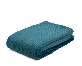 Decke Cord, ca. 150x200 cm, blau