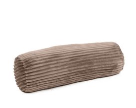Kissenrolle, Cord, ca. 70x22 cm, taupe