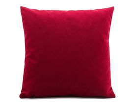 Kissenhülle 40 x 40 cm bordeaux rot