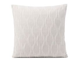 Kissenhülle "Calido", Silber, ca. 50x50 cm