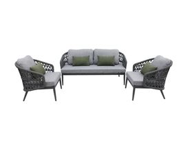 Interliving Lounge-Set 7013 mit Kissen aus Teddystoff