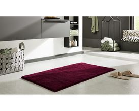Interliving Badteppich 9112, dunkelrot, ca. 50x60 cm