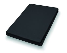 Spannbetttuch Jersey schwarz