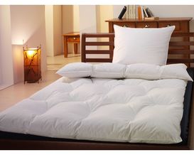 Bettenset Federn ca. 80x80 cm und ca. 135x200 cm