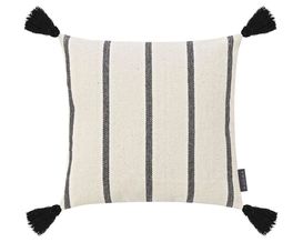 Kissenhülle mit Quasten, ca. 40x40 cm