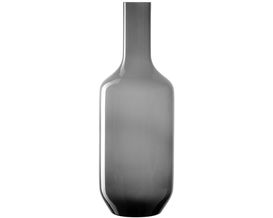 Vase "Milano" grau, ca. 50 cm hoch