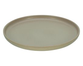 Teller "Uno" sandfarben, ca. 21 cm