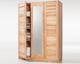 Kleiderschrank "Elmshorn" Kernbuche massiv