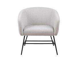 Loungestuhl leger, Amberg, hellgrau