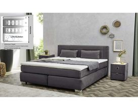 Boxspringbett "Justin" inkl. 2 Kissen, ca. 180x200 cm