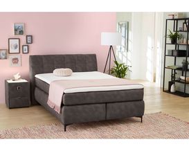 Boxspringbett "Janus", ca. 140x200 cm