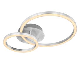 LED-Deckenleuchte "Reggy, Aluminium