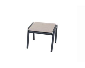 Hocker "Cortina" aus Aluminium