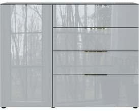 Kommode "Göteborg", 1 Tür, 4 Schubkästen