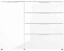 Kommode "Göteborg", eine Tür, 4 Schubkästen