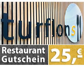 Geschenkgutschein Restaurant 25,- Euro