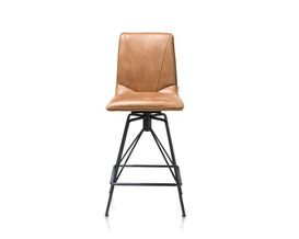 XOOON Mac, Tresenstuhl - Gestell off black Rocky + Handgriff Catania schwarz