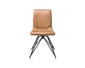 XOOON Mac, Stuhl - Gestell off black - Rocky + Handgriff Catania schwarz