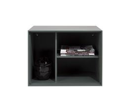 XOOON Elements, Box 45 x 60 cm. - lackiert - zum aufhängen + 3-Nischen + Led