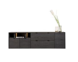 XOOON Elements, Sideboard 210 cm. - 3-Türen + 2-Laden + 3-Nischen + Led