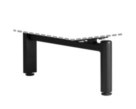 XOOON Elements, Satz von 2 - Füße in Form U + 2 x Zentralfuß (Lowboards & Sideboard)