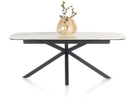 XOOON Montello, Tisch 200 x 100 cm -  zentralem Fuss - Keramikplatte