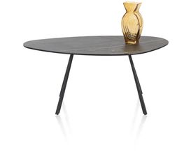 XOOON Montello, Couchtisch 94 x 49 cm. - hoehe 42 cm. - Keramikplatte