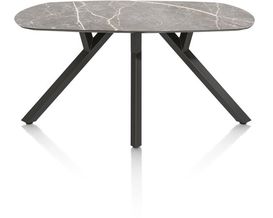 XOOON Minato, Tisch - oval - 200 x 105 cm.
