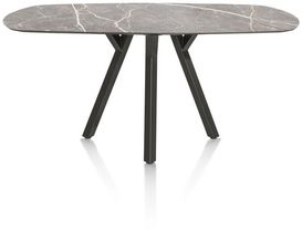 XOOON Minato, Tresentisch - oval - 240 x 110 cm. (hoehe: 92 cm.)