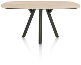 XOOON Minato, Tresentisch - oval - 240 x 110 cm. (hoehe: 92 cm.)