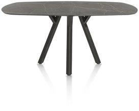 XOOON Minato, Tresentisch - oval - 240 x 110 cm. (hoehe: 92 cm.)