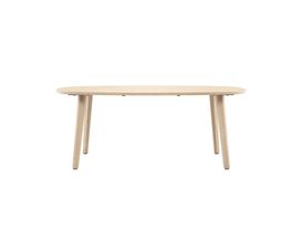 XOOON Odda, Tisch 200 x 110 cm - Oval - Holz Fuss