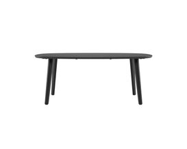 XOOON Odda, Tisch 200 x 110 cm - Oval - Holz Fuss