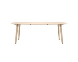 XOOON Odda, Tisch 230 x 110 cm - Oval - Holz Fuss