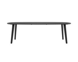 XOOON Odda, Tisch 260 x 110 cm - Oval - Holz Fuss