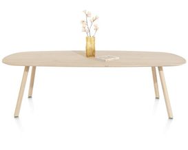 XOOON Niora, Tisch 210 x 110 cm - Oval - Holz Fuss
