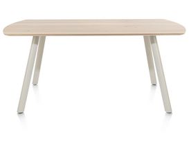 XOOON Niora, Tisch 180 x 100 cm - rechteckig - Metall Fuss