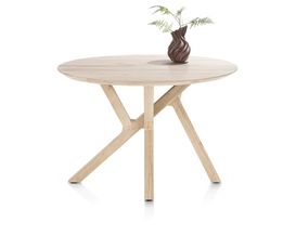 XOOON Cosenza, Tresentisch rund 130 cm (Höhe: 92 cm)