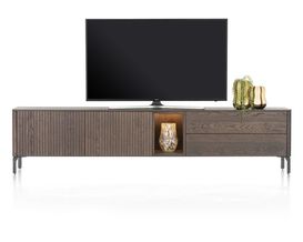 XOOON Trenton, Lowboard 240 cm - 2-Türen + 2-Laden + 1-Nische