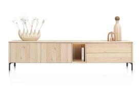 XOOON Trenton, Lowboard 240 cm - 2-Türen + 2-Laden + 1-Nische