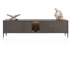 XOOON Trenton, Lowboard 210 cm - 2-Türen + 2-Laden + 1-Nische