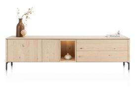 XOOON Trenton, Lowboard 210 cm - 2-Türen + 2-Laden + 1-Nische