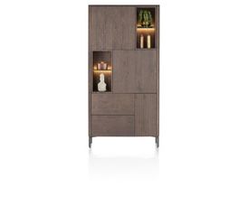 XOOON Trenton, Schrank 95 cm - 3-Türen + 2-Laden + 4-Nischen