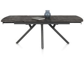 XOOON Novello, Ausziehtisch 170 (+ 60) x 100 cm - Primo Laminato marble