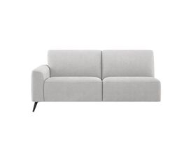 XOOON Carini, 3-Sitzer Armlehne links - fest - inkl. Bonellfederkern